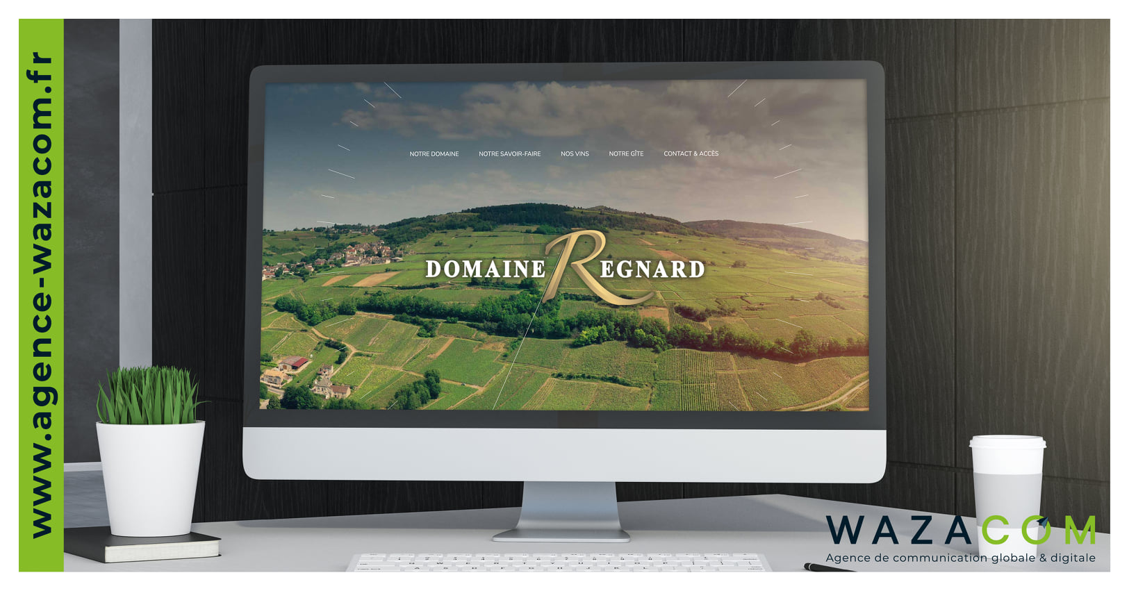 Domaine Regnard, site web